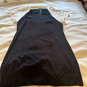 Splendid black & white color block dress M
